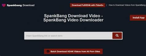 descarga videos de spankbang|Descargador de videos SpankBang